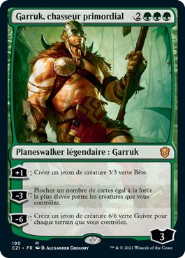 Garruk, chasseur primordial - Commander 2021