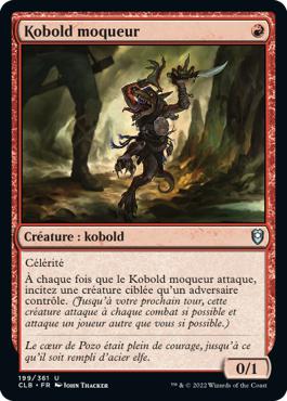 Kobold moqueur - Commander Légendes : la bataille de la Porte de Baldur
