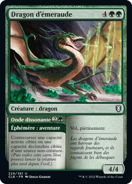 Dragon d'émeraude - Commander Légendes : la bataille de la Porte de Baldur