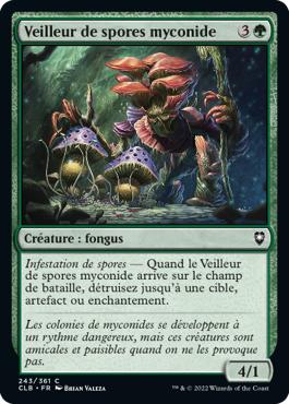 Veilleur de spores myconide - Commander Légendes : la bataille de la Porte de Baldur