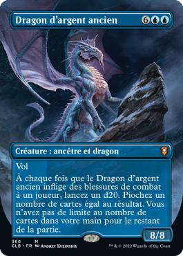 Dragon d'argent ancien - Commander Légendes : la bataille de la Porte de Baldur