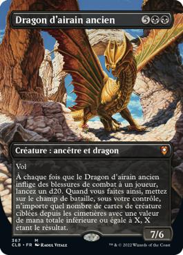 Dragon d'airain ancien - Commander Légendes : la bataille de la Porte de Baldur