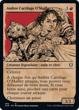 Ambre Cartilage O'Maillet - Commander Légendes : la bataille de la Porte de Baldur