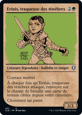 Erinis, traqueuse des ténèbres - Commander Légendes : la bataille de la Porte de Baldur