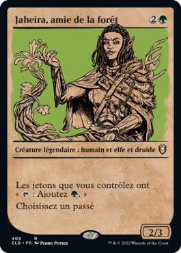 Jaheira, amie de la forêt - Commander Légendes : la bataille de la Porte de Baldur