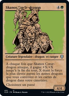 Skanos Cœur-dragon - Commander Légendes : la bataille de la Porte de Baldur