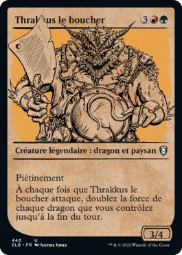 Thrakkus le boucher - Commander Légendes : la bataille de la Porte de Baldur