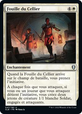 Fouille du Cellier - Commander Légendes : la bataille de la Porte de Baldur