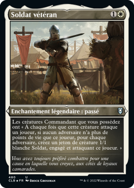 Soldat vétéran - Commander Légendes : la bataille de la Porte de Baldur