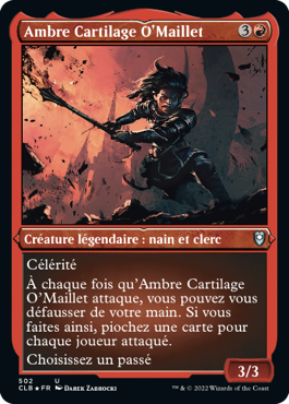 Ambre Cartilage O'Maillet - Commander Légendes : la bataille de la Porte de Baldur
