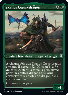 Skanos Cœur-dragon - Commander Légendes : la bataille de la Porte de Baldur