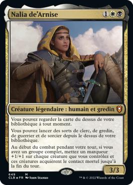 Nalia de'Arnise - Commander Légendes : la bataille de la Porte de Baldur