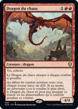 Dragon du chaos - Commander Légendes : la bataille de la Porte de Baldur