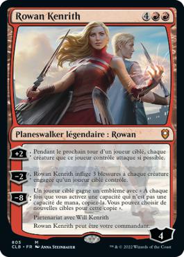 Rowan Kenrith - Commander Légendes : la bataille de la Porte de Baldur