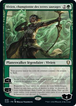 Vivien, championne des terres sauvages - Commander Légendes : la bataille de la Porte de Baldur
