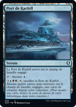 Port de Karfell - Commander Légendes : la bataille de la Porte de Baldur