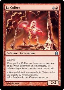 La Colère - Magic: The Gathering-Commander