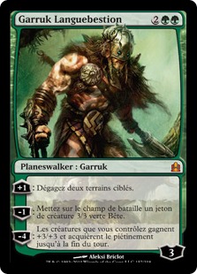 Garruk Languebestion - Magic: The Gathering-Commander