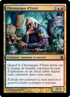 Chronarque d'Izzet - Magic: The Gathering-Commander
