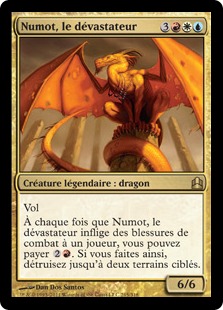 Numot, le dévastateur - Magic: The Gathering-Commander