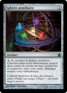 Sphère armillaire - Magic: The Gathering-Commander