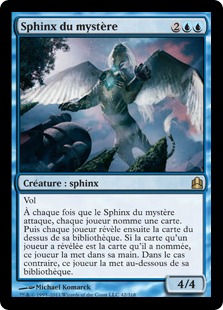 Sphinx du mystère - Magic: The Gathering-Commander