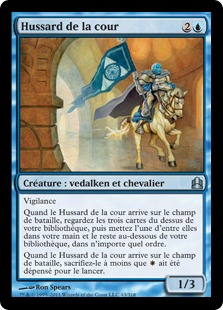 Hussard de la cour - Magic: The Gathering-Commander