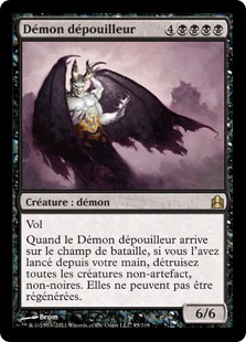 Démon dépouilleur - Magic: The Gathering-Commander