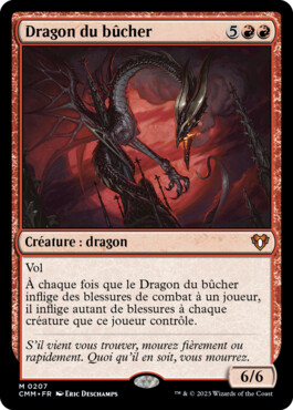 Dragon du bûcher - Commander Masters