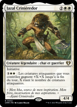 Jazal Crinièredor - Commander Masters