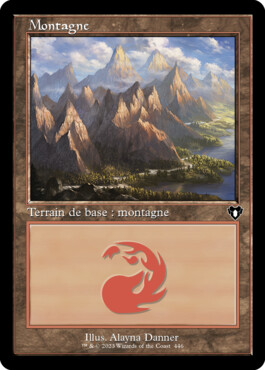 Montagne - Commander Masters