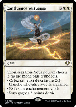 Confluence vertueuse - Commander Masters