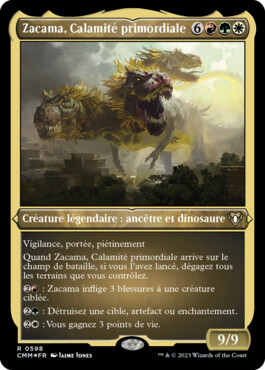 Zacama, Calamité primordiale - Commander Masters