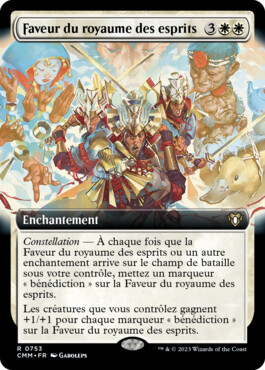 Faveur du royaume des esprits - Commander Masters