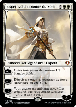 Elspeth, championne du Soleil - Commander Masters