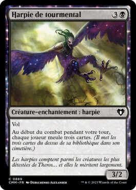 Harpie de tourmental - Commander Masters