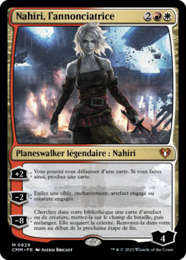 Nahiri, l'annonciatrice - Commander Masters