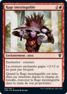 Rage inextinguible - Commander Légendes