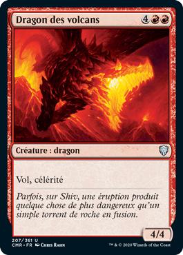 Dragon des volcans - Commander Légendes