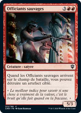 Officiants sauvages - Commander Légendes