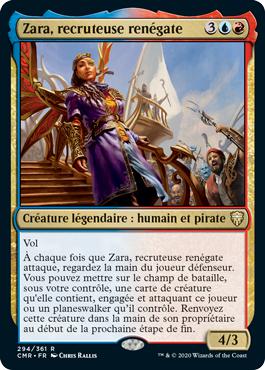 Zara, recruteuse renégate - Commander Légendes