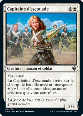 Capitaine d'escouade - Commander Légendes