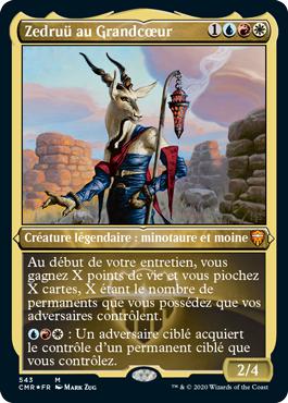 Zedruü au Grandcœur - Commander Légendes