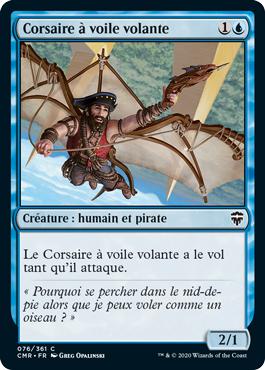 Corsaire à voile volante - Commander Légendes