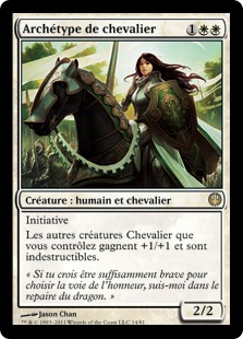 Archétype de chevalier - Duel Decks: Chevaliers vs. Dragons