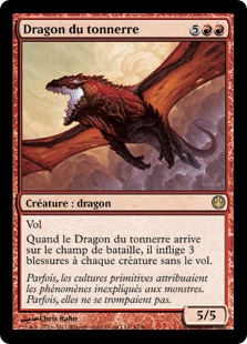 Dragon du tonnerre - Duel Decks: Chevaliers vs. Dragons
