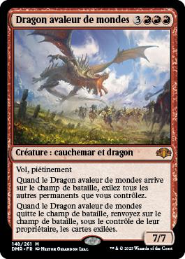 Dragon avaleur de mondes - Dominaria Remastered