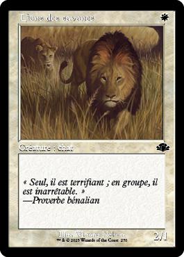 Lions des savanes - Dominaria Remastered