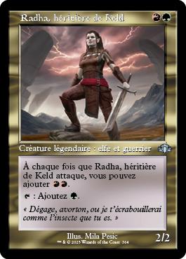 Radha, héritière de Keld - Dominaria Remastered