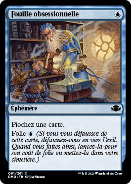 Fouille obsessionnelle - Dominaria Remastered